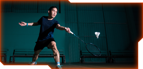 Badminton match